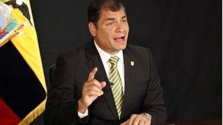 Rafael Correa: Julian Assange should be given safe passage from Ecuadorean embassy