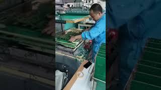 Circuit board printing machine PCB printer silk screen style