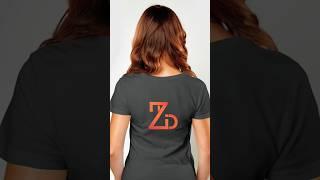 ZAID Name To Brand Logo Design | DIY Logo | Comment Your Name. #shorts #viral #namelogo #logo
