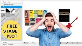 How to create a Stage Plot for Free