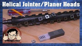 WATCH THIS before buying a carbide helical (spiral/segmented) jointer/planer cutter head