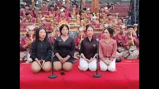 SEKILAS SUASANA DI AREAL TAMAN WERDI BUDAYA DI SORE HARI !!! - Denpasar, Bali, PKB, 24 Juni 2024