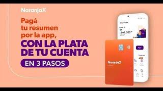 ¿Cómo pagar tu resumen de tarjeta desde la app Naranja X?