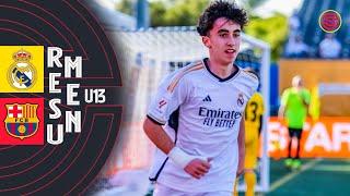 RESUMEN: Real Madrid vs FC Barcelona Infantil U13 2024