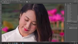 Photoshop hình áo dài - Miss Áo Dài