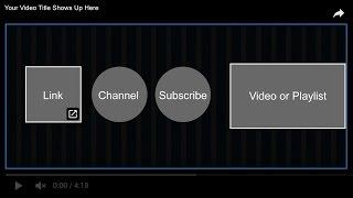 Youtube End Screen Template + PSD file + Download Link | TecHelper | Free stuff for youtubers