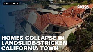 In a landslide-stricken town in California, life is like camping with no power, gas