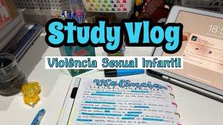 Study vlog #9 - Resumo de Pediatria - Violência infantil