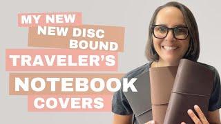BIG NEWS!!! New Disc Bound Traveler's Notebook Covers | Peachy Binders