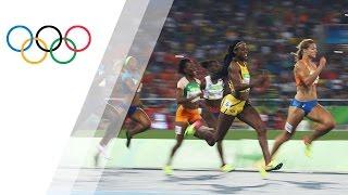 Thompson wins gold in the Women's 200m sprint