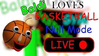 Trying to beat null mode in baldi loves basket ballz