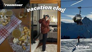 HOLIDAY VLOG, ski fahren, apartment tour & family zeit