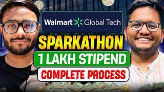 Walmart Sparkathon 2024 | Internship and Placement | 1 Lakh Stipend | Winners Talk