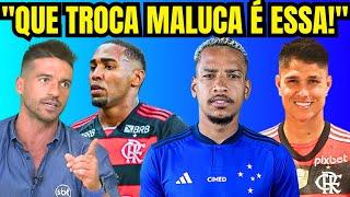  QUE TROCA MALUCA É ESSA! MATHEUS PEREIRA POR LUIZ ARAÚJO E LORRAN DO FLAMENGO, ESSA TRETA RENDEU!