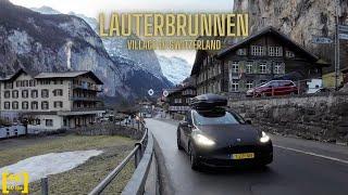 Lauterbrunnen, Switzerland, 4K Walk Tour