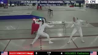 Panam Champs 2024 SWE - L16 - Margherita Guzzi Vincenti USA v Kat Holmes USA