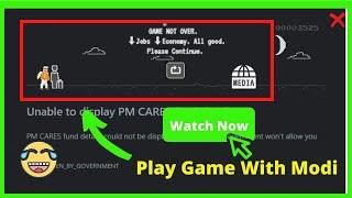 MODI Game Online 2021 - PM Cares Fund Not Found GAME -  Tech Siththan - Tamil Tech #TamilTech