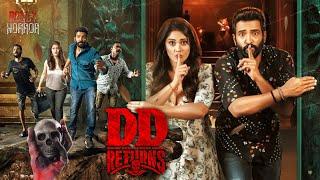 DD Returns | Hindi Dubbed Movies 2024 | Santhanam, Surbhi, Rajendran | Hindi Full Movie 2024