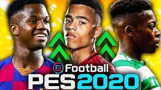 BEST YOUNG PLAYERS & NEW WONDERKIDS IN PES 2020 MASTER LEAGUE!!!