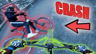 Mein CRASH im Bikepark | R.I.P. Canyon Bike (Rahmen kaputt)