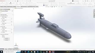 ANSYS FLUENT CFD - External Flow over Submarine ( ROV )- Drag Coefficient