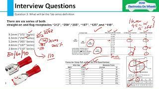 Q3:How to define the TAB terminal series in wiring harness connector? Terminal selection @WeberAuto