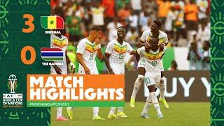 HIGHLIGHTS | Senegal  The Gambia #TotalEnergiesAFCON2023 - MD1 Group C