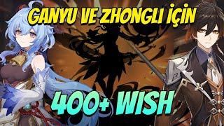 GANYU VE ZHONGLI İÇİN 400+ WISH | 50 50'LERİ KAZANDIRAN ŞANS | Genshin Impact Türkçe