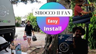 Sirocco II 12V Fan - Install and Review