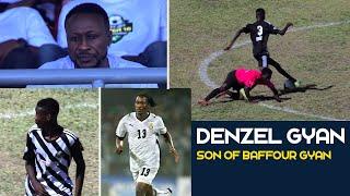 Denzel Gyan, son of Baffour Gyan, Plays in U16 tourney as his dad beams with pride.  #football"