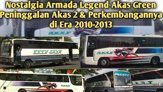 Yuk Nostalgia Kenangan Bus Akas Green Era 2010-2013