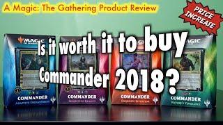 MTG - Is it worth it to buy a Commander 2018 deck for Magic: The Gathering?