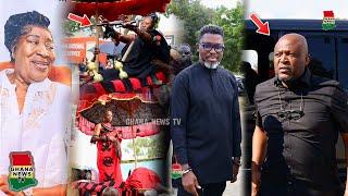 Billionaire Ibrahim Mahama, Aplus, Kings display rich Ghanaian culture at Kofi Abban's mom's funeral