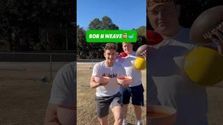 Bob n Weave  with hot soup   #sports #game #funny #football #dodgeball