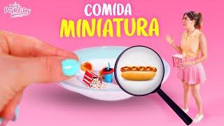 24 HORAS DE COMIDA MINIATURA VS REAL | MIS PASTELITOS