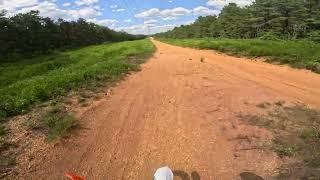 First time on the sand with the KTM freeride