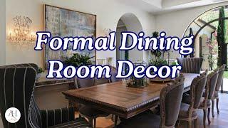 Formal Dining Room Decorating Ideas for Modern Living