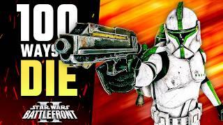 100 WAYS to DIE in Star Wars Battlefront 2