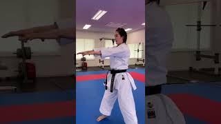 Kiyou shimizhu papuren kata training#shorts #karate #kata