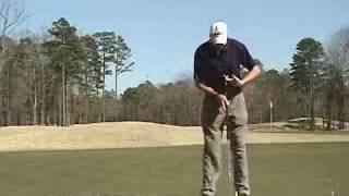 Use a belly putter to feel the proper stroke