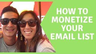 How To Monetize Your Email List - 6 Awesome Email List Building Secrets!