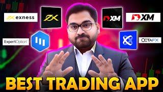 Best Trading App For Forex & Stock Exchange Trading | IQ OPTION, XM , EXNESS, EXPERT OPTION & More