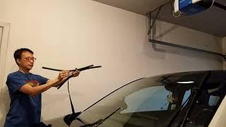 Installing X AUTOHAUX Front Windshield Wiper Blades for BMW i3 2014-2021