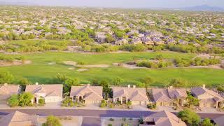 Drone video of home in Cave Creek Az