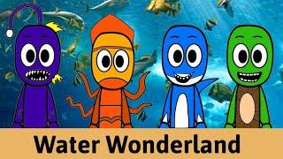 Water Wonderland All animatronics characters names