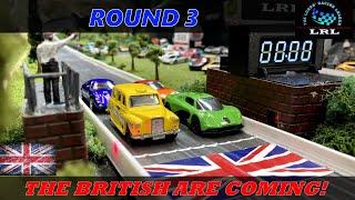 The British Are Coming! Round 3/NEW TRACK RECORD!/ DIECAST RACING#adultdiecastracing#automobile