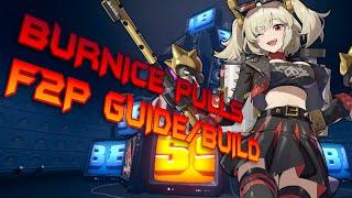 Burnice PULLS und BUILD! Sie... Äh... Es wir HEIß! | ZZZ F2P Charakter Showcase Deutsch