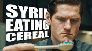 Andor, but its Syril eating cereal