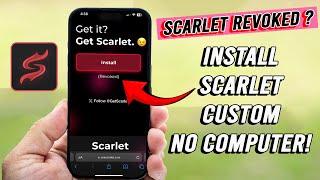 Install Scarlet Custom Cert + Developer on iOS (No Computer)