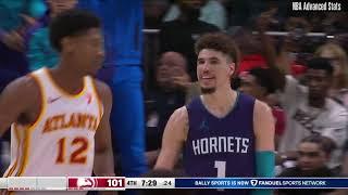 LaMelo Ball | Charlotte Hornets at Atlanta Hawks | Full Box Score